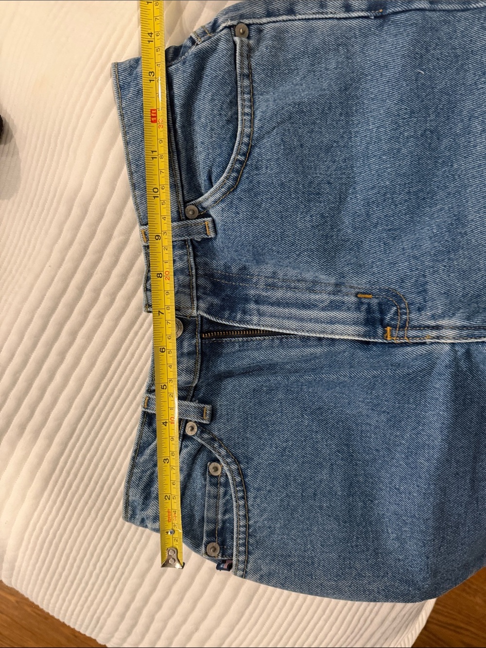 Polo by Ralph Lauren Women’s Blue Denim Jean Shorts - Picture 8 of 10